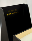 MYLO Spirit black gift box with gold foil text perfect for your pleasure