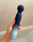 MYLO Water sleek gradient blue silicone wand with textured head